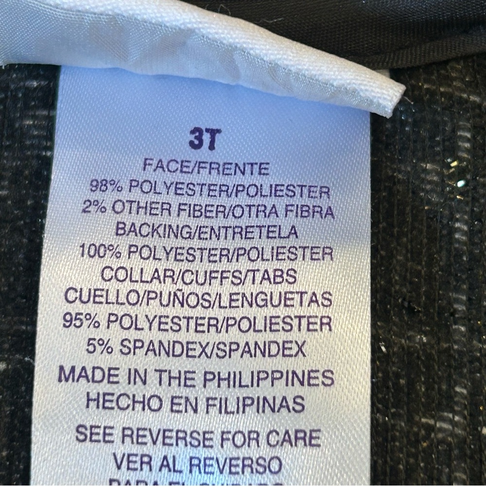 Blueberi Boulevard Black and White Pea Coat - Picture 4 of 6